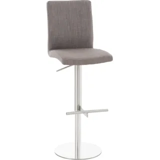 CLP - Barhocker Cadiz Stoffbezug schwarz dunkelgrau
