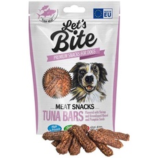 Let's Bite Meat Snacks Tuna Bars with Shrimp & Pumpkin Seeds 80g