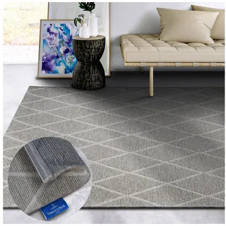 Villeroy & Boch Wollteppich Maria, rechteckig, Höhe: 5 mm, Schurwolle, Wolle, Natur, Wohnzimmer, Schlafzimmer, Boho, Skandi beige|braun 160 cm x 230 cm x 5 mm