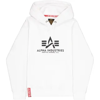 Alpha Industries Basic Kapuzenpullover White L