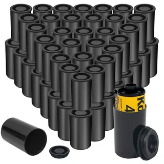 Sgehai 36 Stück filmdosen,filmdosen mit deckel,fotofilm dosen,Filmbox,Plastikdose,Für kleine Gegenstände wie Fotofilme, Kinokarten, Schrauben, Münzen usw.