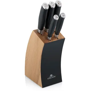 Gerlach Messerset im Block 5 Stück Deco Black