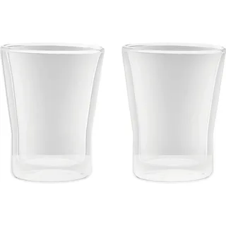 Novel Teegläserset , Klar , Glas , 2-teilig , 220 ml , Lfgb , mundgeblasen, doppelwandig , Gläser, Gläsersets