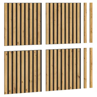 xonox.home Akustikpaneel Silence braun 4 St. 40 x 40 x 2 cm