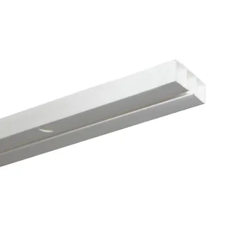 GARDINIA Gardinenschiene Slim Line 1-läufig Ø 0 mm 150 cm Weiß