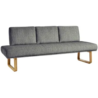 Dieter Knoll Sitzbank , Beige , Holz, Textil , Asteiche , Schichtholz , 224x92x78 cm , Emas, Dgm , Fußauswahl, Lederauswahl, Stoffauswahl, Typenauswahl, mit Rückenlehne, in verschiedenen Größen erhältlich , Esszimmer, Bänke, Sitzbänke, Sitzbänke mit Lehne