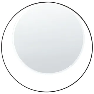 Beliani Wandspiegel Schwarz