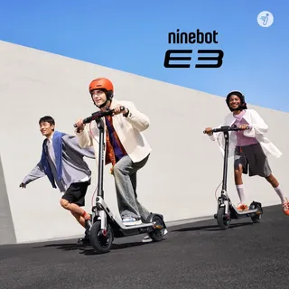 Segway E-Scooter E3 D schwarz