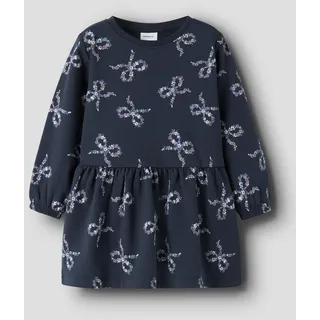 Name It Minikleid "NMFOLUKRIA LS SWEAT DRESS BRU", navy blazer