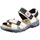 Damen 68851 Sandalen, Crema Champignon, 41 EU
