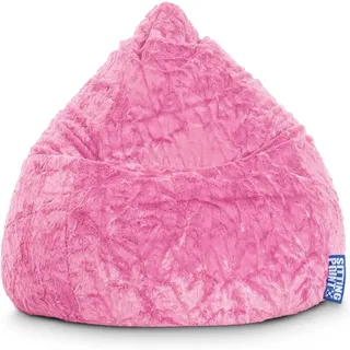 Sitting Point Sitzsack Fluffy 120 l Pink