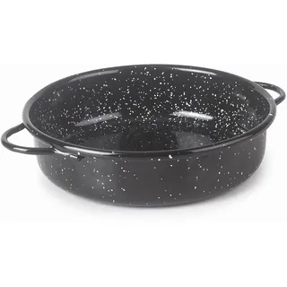 LACOR - 60192 - Mini-Bräter aus Eisen - Glasierte Emaille - Perfekt zum Präsentieren von Gerichten - Ø12cm - Antazida.