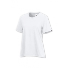 BP 1160-255-21-M T-Shirt für Frauen, 1/2 Ärmel, Rundhals, Länge 64 cm, 180,00 g/m2 Baumwolle mit Stretch, weiß ,M