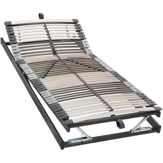 Novel Lattenrost , Holz , Birke, Buche,Birke , teilmassiv , 7-Zonen , 140x200 cm , Über- und Sondergrößen erhältlich, individuelle Liegehärteeinstellung, alternative Größen erhältlich, Fußteilverstellung mit Gasdruckfeder , Schlafzimmer, Lattenroste