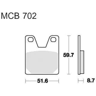 TRW MCB702LF