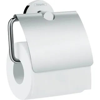 Hansgrohe Logis Universal Papierrollenhalter mit Deckel, chrom