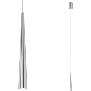 Paulmann Gutta 1-flg. 7 W 150 cm abstrakt silber