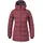 Winter-Parka wasser und winddicht weinrot Damen