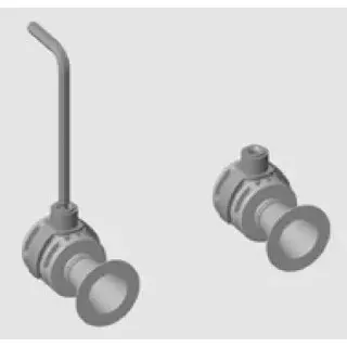VITRA 316564YP1TE Befestigung-Set Ersatzteil V-Fit 2.0