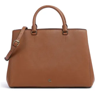 Ralph Lauren Hanna Large Umhängetasche Leder Brown/Khaki