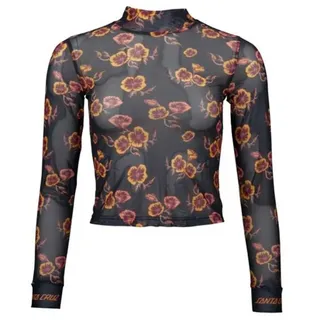 Santa Cruz Top Poppy Mesh Poppy Langarm-t-shirt - Print - L