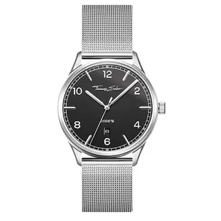 Thomas Sabo CODE TS Silber Schwarz Edelstahl 40 mm WA0339-201-203