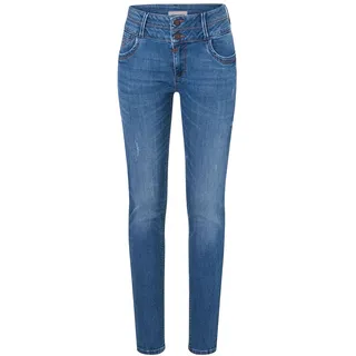 Timezone Damen Slim Enyatz Freizeithose, Ultra Bright Blue Wash, 26W 32L EU