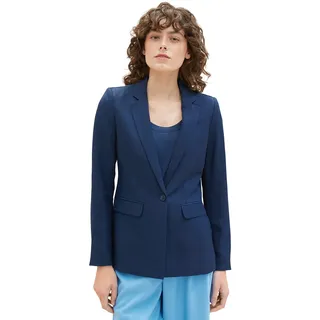 TOM TAILOR Damen 1036746 Blazer, 11758 - Midnight Sail, 38