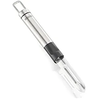 Leifheit Kartoffelschäler ProLine-Serie Sparschäler Edelstahl Silber