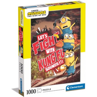 Clementoni - 39564 - Puzzle 1.000 Teile - Minions The Rise of Gru