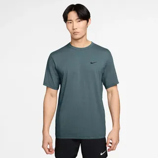 Nike Herren T-Shirt Dri-Fit UV Short-Sleeve Fitness DV9839-382 S - Mineral Slate/Black - S
