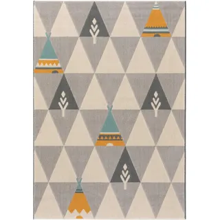 benuta Kinderteppich Juno Beige 160x230 cm , Textil , Rechteckig , 160x230 cm , Oeko-Tex® Standard 100 , wasserabweisend , Teppiche und Böden, Teppiche, Kinderteppiche