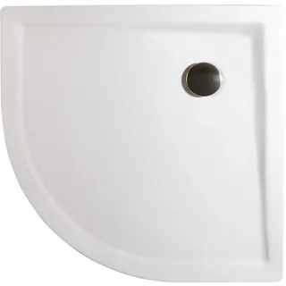 Schulte Viertelkreis-Duschwanne 100 x 100 cm Kunststoff Weiß