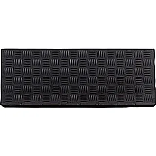 Astra Gummi-Stufenmatte Imperial Schwarz 25 cm x 65 cm