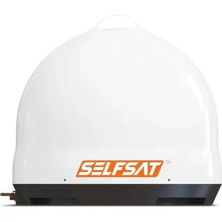 Selfsat SNIPE Mobil Camp Direct Portable mobile Satelliten-Antenne - Schwarz, Weiß