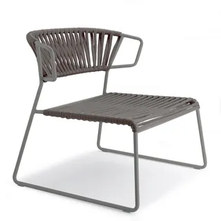 Loungesessel Lisa Filò - ZA - anthracite N80 - black