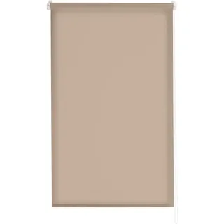 Estoralis | Gove | Modernes Design-Rollo ohne Werkzeug | Lichtdurchlässig Stoff | Taupe | 70 x 180 cm (Breite/Höhe) Stoffgröße 67 x 180 cm | Rollos für Fenster und Türen