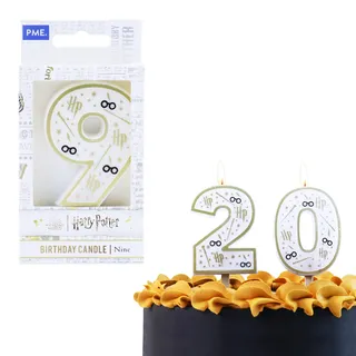 PME Legend Harry Potter Geburtstagskerze Nummer 9 7 cm Multicolor