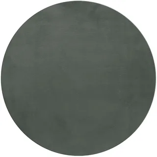 Ayyildiz Kurzflorteppich Pouffy 5100 Grün Ø 200 cm