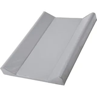 Rotho Babydesign Wickelauflage Keil (50 x 70 cm) - wickelauflage - wickeltischauflage - abwaschbar - wickelmatte - wasserdicht - grau