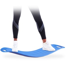 Bild Twist Board, handliches Balance Board für Ganzkörpertraining, belastbares XL Workout Board bis 150 kg, blau
