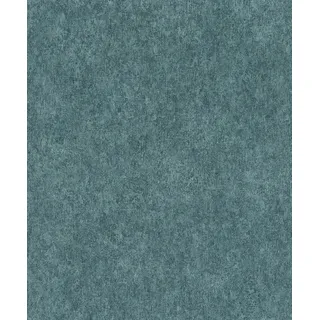 Rasch Tapeten Vliestapete (universell) Türkis 10,05 m x 0,53 m Linares 617153