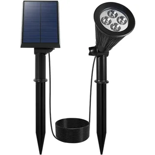 Lumisky Solarleuchte Kunststoff H42cm 9,5x21x16 cm 1 Stück schwarz