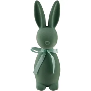 AM Design Dekofigur »Osterhase mit samtiger Flockstruktur« Osterdeko, in verschiedene Größen und Farben, blau