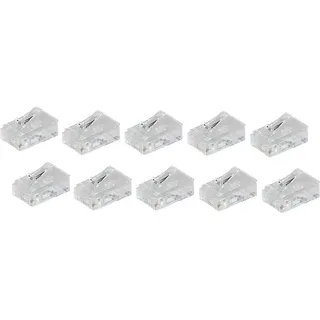 ShiverPeaks BASIC-S Modular-Stecker RJ45 8polig, 8 Kontakte belegt, vergoldete Kontakte, im, Netzwerkkabel