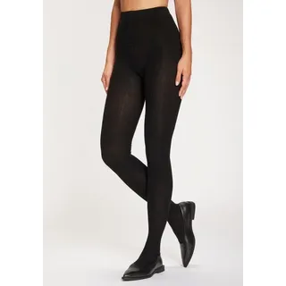 Copenhagen Studios Strickstrumpfhose 1 Stk. tlg. mit echter Ferse, gerippt