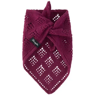 Wrangler Wool Bandana Schal - Potent Purple - One Size - 00