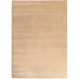 Steffensmeier Wollteppich 90/160 cm Jaipur , Beige , Naturmaterialen , Rechteckig , 90x160 cm , für Fußbodenheizung geeignet , Teppiche und Böden, Teppiche, Schafwollteppiche