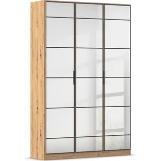 Rauch Drehtürenschrank ACERO 136 x 210 x 41 cm Beige/Braun