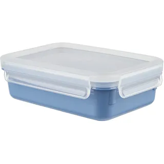 Emsa Frischhaltedose eckig aqua blau 0,8 l